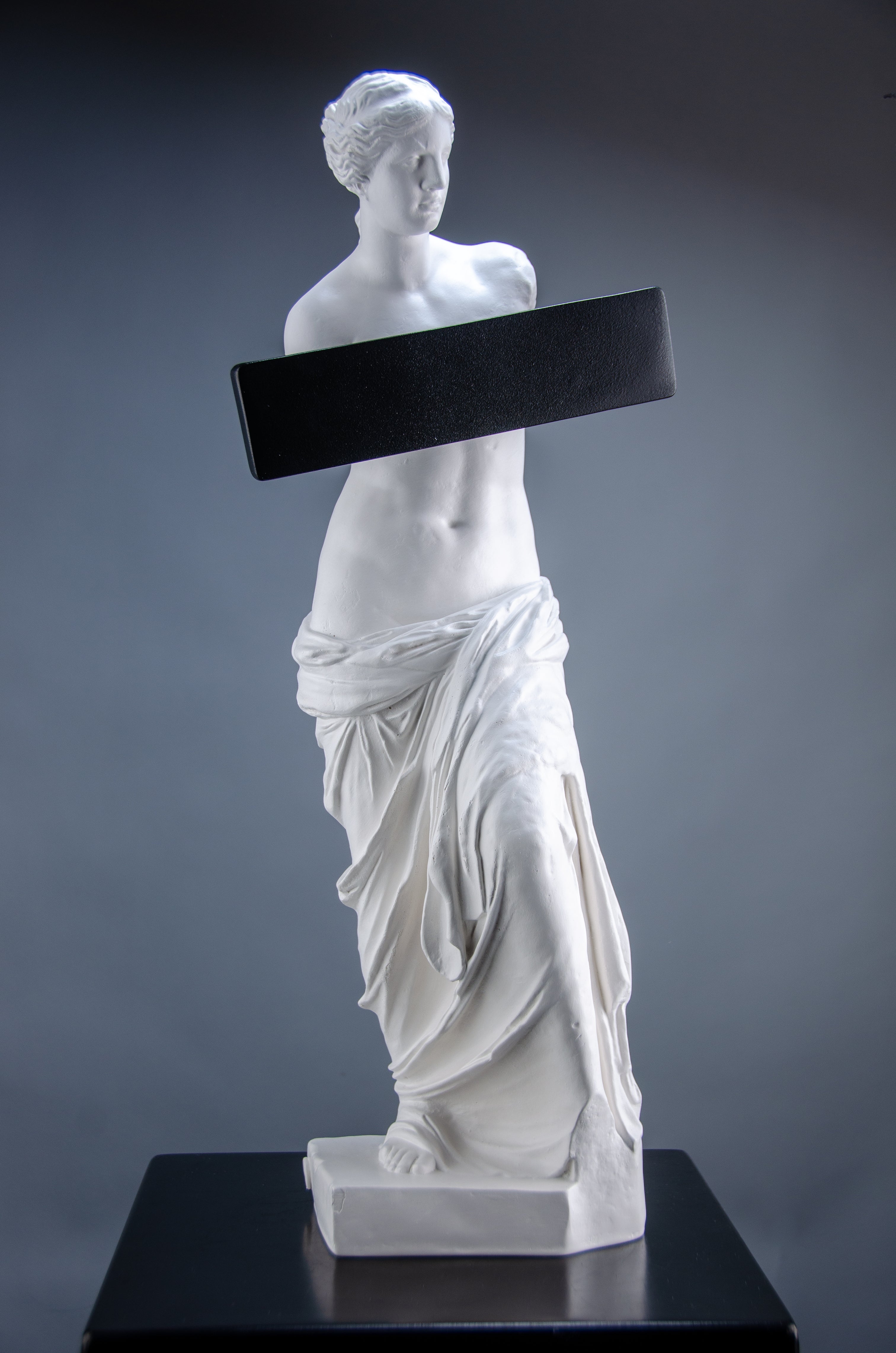 現代アート　馬場 彬『THE NAVEL CONSTELLATION』0603D CP KATE - 'Socially Censored' Sculpture Art – Contrapuntal Kate
