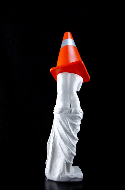 CP KATE - 'Proceed with Caution Cone' Sculpture Art